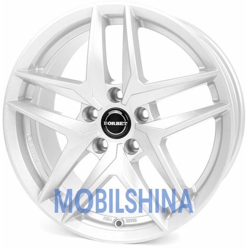 R17 7.5 5/112 66.5 ET36 Borbet Z Silver (Серебро) (литой)