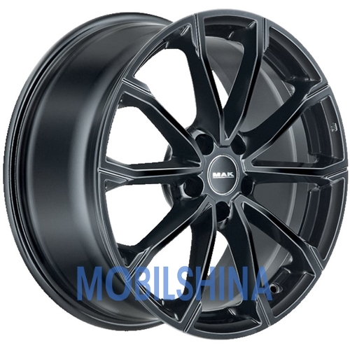 R17 7 5/114.3 67.1 ET50 Mak DaVinci Gloss Black (Черный глянец) (литой)