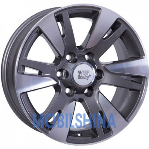 R20 9.5 6/139.7 106.1 ET20 Wsp italy Toyota (W1765) Venere Anthracite polish (литой)