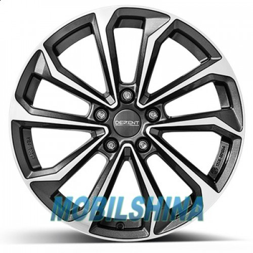 R19 7.5 5/114.3 67.1 ET54 Dezent KS matt graphite (литой)