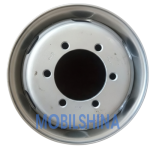 Сталеві диски Cimac PN:CV17567555 R17.5 W6.75 PCD 6/205 DIA161 ET128