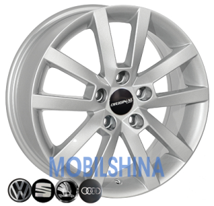 Легкосплавні диски Zorat wheels BK711 R16 W6.5 PCD 5/112 DIA57,1 ET50