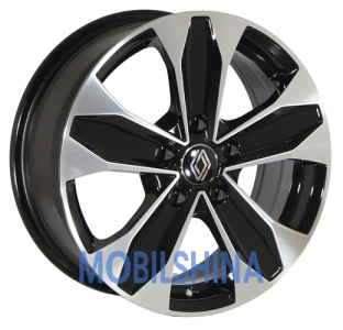 Легкосплавні диски Zorat wheels ZW-BK1393 R16 W6.5 PCD 5/114.3 DIA67,1 ET38