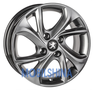 Легкосплавные диски Replica Peugeot PG4007 R15 W6 PCD 4/108 DIA65,1 ET23