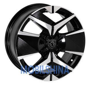 Легкосплавні диски 64 Zorat wheels BKY1256 R16 W6.5 PCD 4/108 DIA65,1 ET32