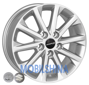 Легкосплавні диски Zorat wheels BK581 R16 W6.5 PCD 5/114.3 DIA60,1 ET40