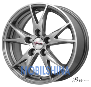 Легкосплавные диски 54,1 Ifree Нирвана R15 W6.5 PCD 5/100 DIA67,1 ET40 Легкосплавные диски 54,1 Ifree Нирвана R15 W6.5 PCD 5/100 DIA67,1 ET40