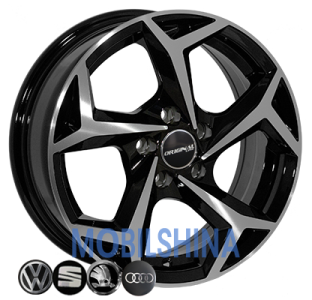 Легкосплавные диски Zorat wheels BK5340 R15 W6 PCD 5/108 DIA65,1 ET37