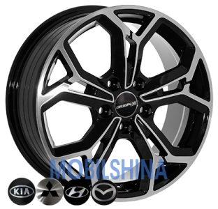 Легкосплавные диски Zf FE190 R16 W6.5 PCD 5/114.3 DIA67,1 ET42,5 Легкосплавные диски Zf FE190 R16 W6.5 PCD 5/114.3 DIA67,1 ET42,5