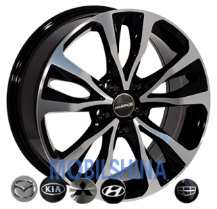 Легкосплавні диски Zorat wheels BK5212 R17 W7 PCD 5/114.3 DIA67,1 ET40