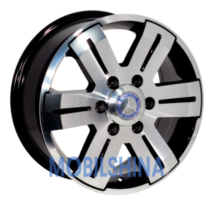 Легкосплавні диски Zorat wheels BK562 R16 W7 PCD 6/130 DIA84,1 ET60