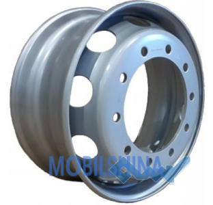 Сталеві диски Кременчуг 502.12-05 Автобусы, Трелейбуси, (МАЗ/Scania/ЛАЗ/MAN/ЮМЗ/Kassbohrer) R22.5