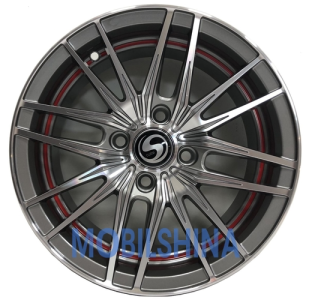 Легкосплавні диски R14 Sportmax racing T-1052 R14 W6 PCD 4/100 ET35
