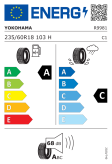 Yokohama Advan V61 235/60 R18 103H Eurolabel