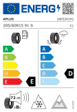 Aplus A506 205/60 R15 91S Eurolabel