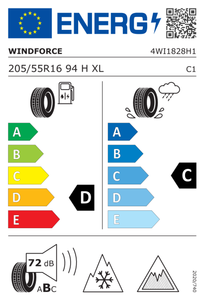 Windforce Snowblazer 205/55 R16 94H XL Eurolabel