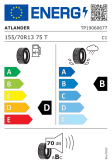 Atlander AX77 155/70 R13 75T Eurolabel