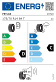 Petlas Elegant PT311 175/70 R14 84T Eurolabel