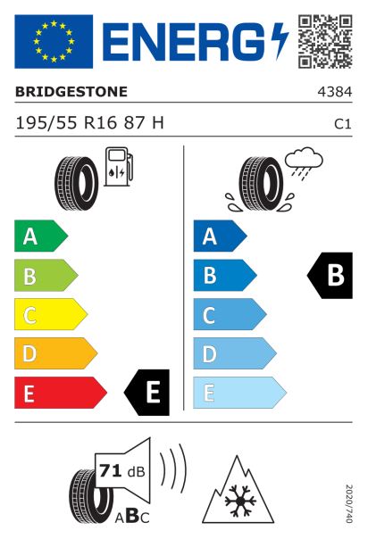 Bridgestone Blizzak LM-32 195/55 R16 87H * Eurolabel