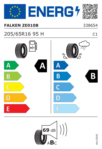 Falken Ziex ZE010B 205/65 R16 95H Eurolabel