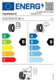 Transmate Sport D1 225/55 R18 98V Eurolabel