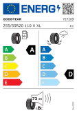 Goodyear Wrangler Territory HT 255/55 R20 110V XL Eurolabel