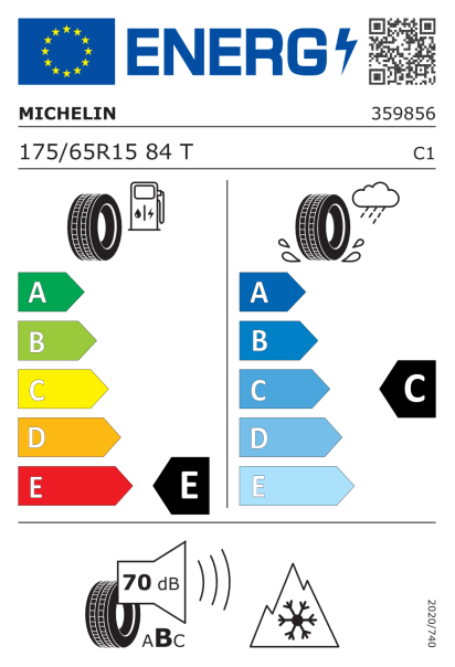 Michelin Alpin A4 175/65 R15 84T Eurolabel