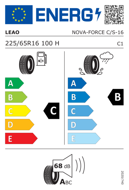Leao Nova-Force C/S 225/65 R16 100H Eurolabel